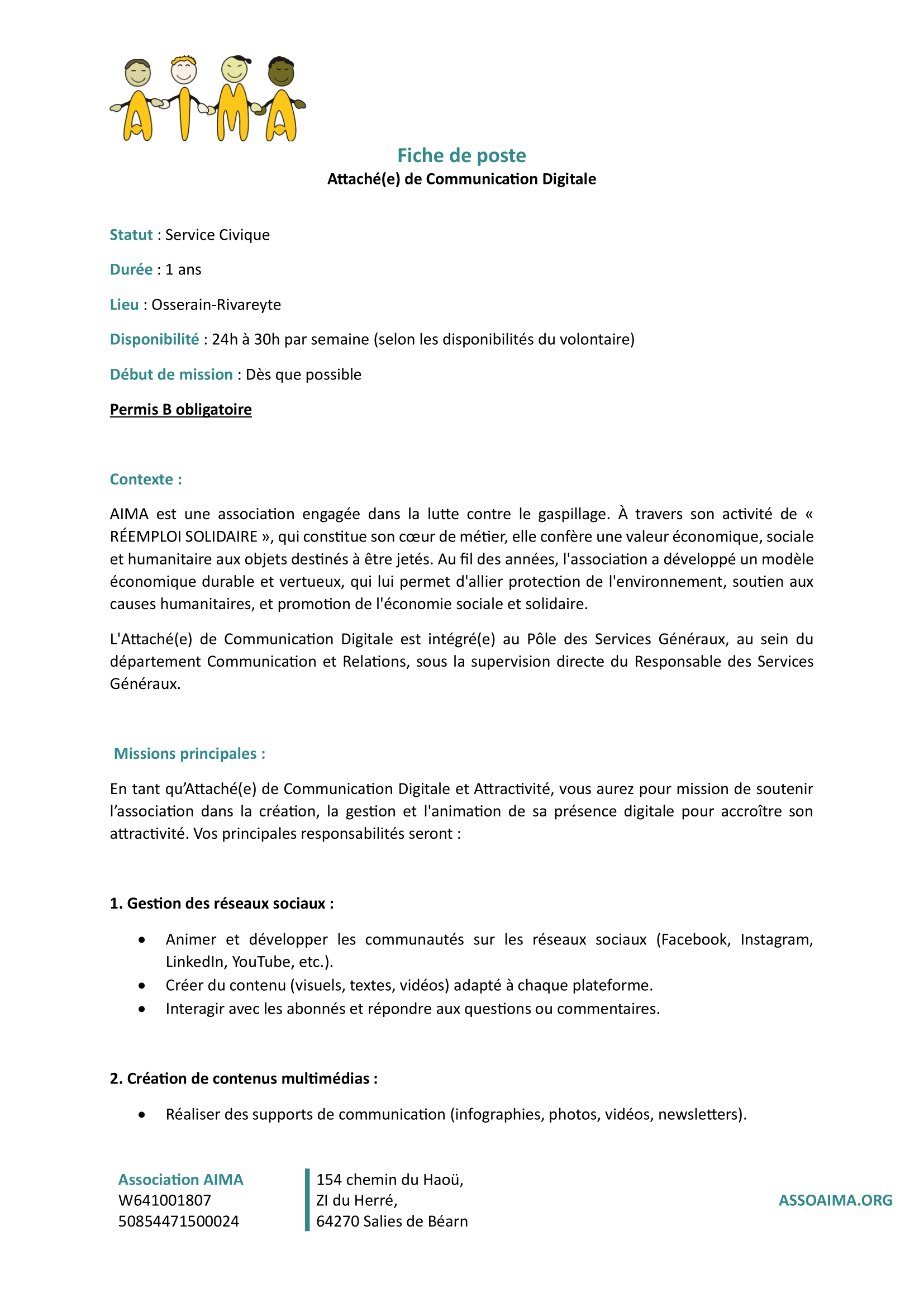 Fiche de poste - Attaché-e de Communication Digitale-1